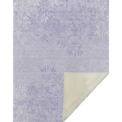 Premium Machine Washable ASB673 Lilac 50" x 70" Sherpa Throw Blanket