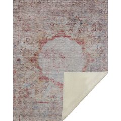 Premium Machine Washable ASB675 Red 50" x 70" Sherpa Throw Blanket