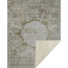 Premium Machine Washable ASB675 Taupe 50" x 70" Sherpa Throw Blanket