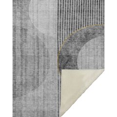 Premium Machine Washable ASB676 Charcoal 50" x 70" Sherpa Throw Blanket