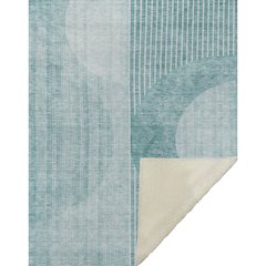 Premium Machine Washable ASB676 Teal 50" x 70" Sherpa Throw Blanket