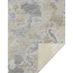 Premium Machine Washable ASB67 Beige 50" x 70" Sherpa Throw Blanket