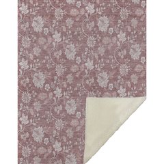 Premium Machine Washable ASB681 Blush 50" x 70" Sherpa Throw Blanket