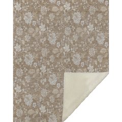 Premium Machine Washable ASB681 Copper 50" x 70" Sherpa Throw Blanket