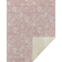 Premium Machine Washable ASB681 Pink 50" x 70" Sherpa Throw Blanket