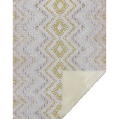 Premium Machine Washable ASB683 Pearl 50" x 70" Sherpa Throw Blanket