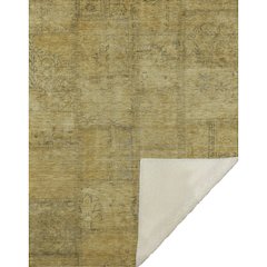 Premium Machine Washable ASB685 Gold 50" x 70" Sherpa Throw Blanket