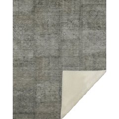Premium Machine Washable ASB685 Taupe 50" x 70" Sherpa Throw Blanket