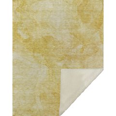 Premium Machine Washable ASB688 Gold 50" x 70" Sherpa Throw Blanket