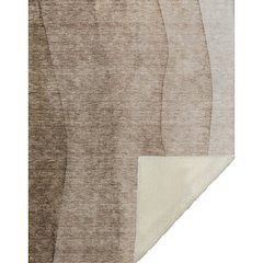 Premium Machine Washable ASB690 Brown 50" x 70" Sherpa Throw Blanket