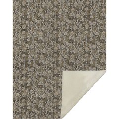 Premium Machine Washable ASB692 Brown 50" x 70" Sherpa Throw Blanket