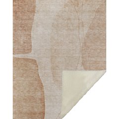 Premium Machine Washable ASB696 Terracotta 50" x 70" Sherpa Throw Blanket