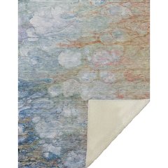 Premium Machine Washable ASB698 Coral 50" x 70" Sherpa Throw Blanket