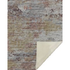 Premium Machine Washable ASB69 Multi 50" x 70" Sherpa Throw Blanket