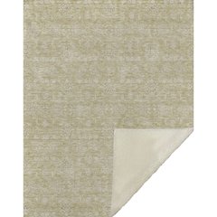 Premium Machine Washable ASB703 Beige 50" x 70" Sherpa Throw Blanket