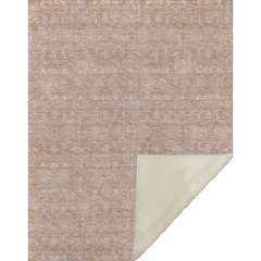 Premium Machine Washable ASB703 Coral 50" x 70" Sherpa Throw Blanket