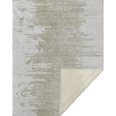 Premium Machine Washable ASB705 Taupe 50" x 70" Sherpa Throw Blanket
