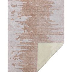 Premium Machine Washable ASB705 Terracotta 50" x 70" Sherpa Throw Blanket