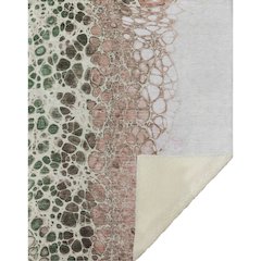 Premium Machine Washable ASB707 Salmon 50" x 70" Sherpa Throw Blanket
