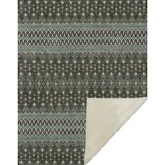 Premium Machine Washable ASB708 Brown 50" x 70" Sherpa Throw Blanket