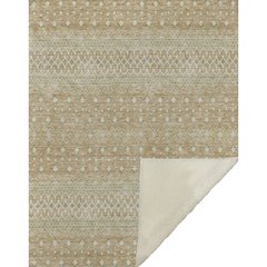 Premium Machine Washable ASB709 Copper 50" x 70" Sherpa Throw Blanket