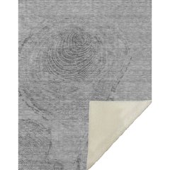 Premium Machine Washable ASB713 Gray 50" x 70" Sherpa Throw Blanket
