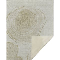 Premium Machine Washable ASB713 Khaki 50" x 70" Sherpa Throw Blanket