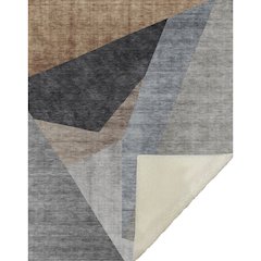 Premium Machine Washable ASB715 Taupe 50" x 70" Sherpa Throw Blanket