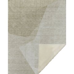Premium Machine Washable ASB716 Beige 50" x 70" Sherpa Throw Blanket
