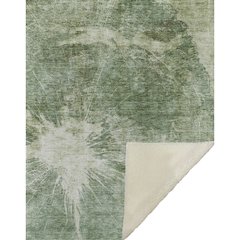 Premium Machine Washable ASB719 Fern 50" x 70" Sherpa Throw Blanket
