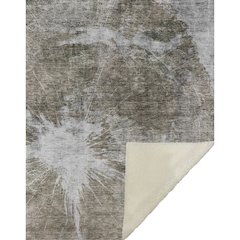 Premium Machine Washable ASB719 Taupe 50" x 70" Sherpa Throw Blanket