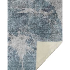 Premium Machine Washable ASB719 Teal 50" x 70" Sherpa Throw Blanket
