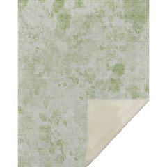 Premium Machine Washable ASB724 Aloe 50" x 70" Sherpa Throw Blanket