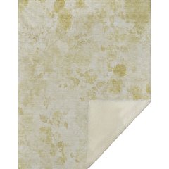 Premium Machine Washable ASB724 Gold 50" x 70" Sherpa Throw Blanket