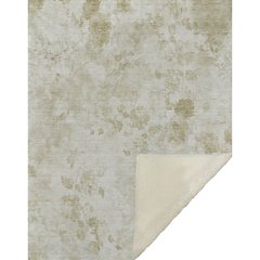 Premium Machine Washable ASB724 Khaki 50" x 70" Sherpa Throw Blanket