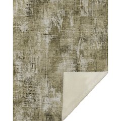 Premium Machine Washable ASB725 Brown 50" x 70" Sherpa Throw Blanket