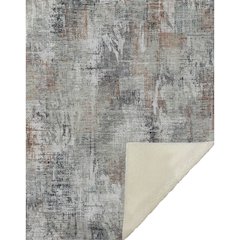 Premium Machine Washable ASB725 Taupe 50" x 70" Sherpa Throw Blanket