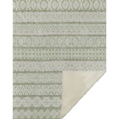 Premium Machine Washable ASB726 Aloe 50" x 70" Sherpa Throw Blanket