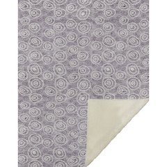 Premium Machine Washable ASB728 Lavender 50" x 70" Sherpa Throw Blanket
