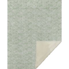 Premium Machine Washable ASB728 Mint 50" x 70" Sherpa Throw Blanket