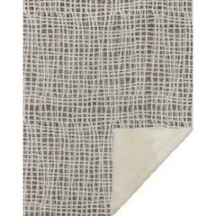 Premium Machine Washable ASB729 Brown 50" x 70" Sherpa Throw Blanket