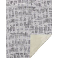 Premium Machine Washable ASB729 Lilac 50" x 70" Sherpa Throw Blanket