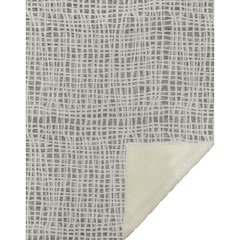 Premium Machine Washable ASB729 Taupe 50" x 70" Sherpa Throw Blanket