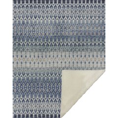 Premium Machine Washable ASB72 Seaglass 50" x 70" Sherpa Throw Blanket