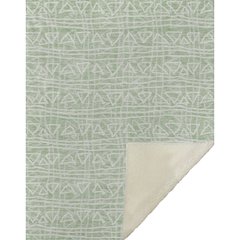 Premium Machine Washable ASB730 Mint 50" x 70" Sherpa Throw Blanket