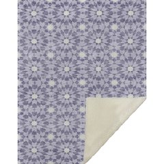 Premium Machine Washable ASB734 Lilac 50" x 70" Sherpa Throw Blanket