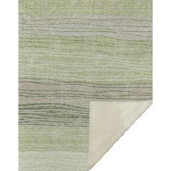 Premium Machine Washable ASB735 Aloe 50" x 70" Sherpa Throw Blanket