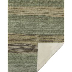 Premium Machine Washable ASB735 Olive 50" x 70" Sherpa Throw Blanket