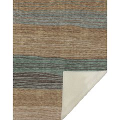 Premium Machine Washable ASB735 Terracotta 50" x 70" Sherpa Throw Blanket
