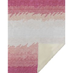 Premium Machine Washable ASB736 Blush 50" x 70" Sherpa Throw Blanket